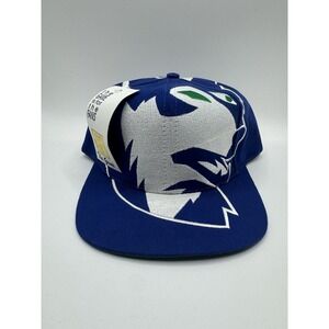 VTG Minnesota Timberwolves Big Logo Snapback Hat NWT The Game 90s